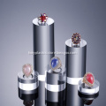 Clear acrylic rod round bar jewelry display base